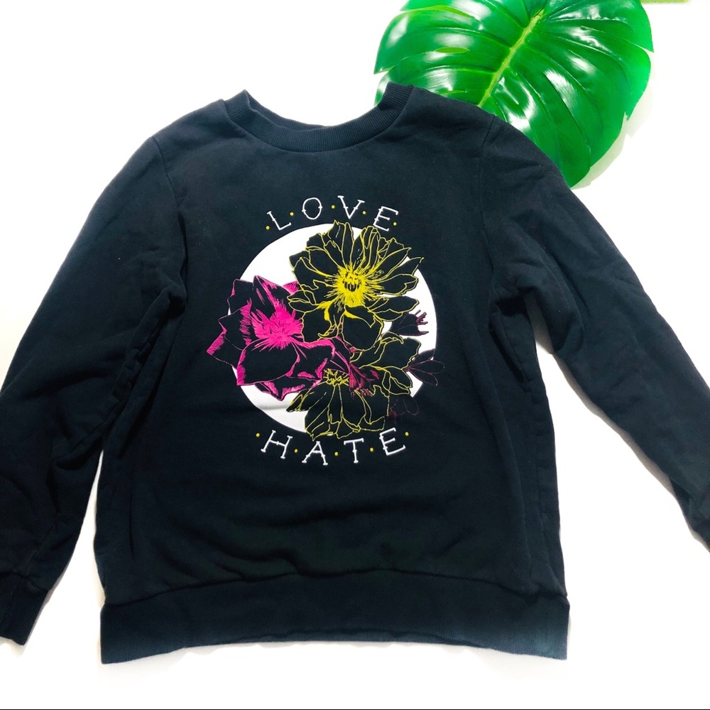 French Connection Love Hate Sweater